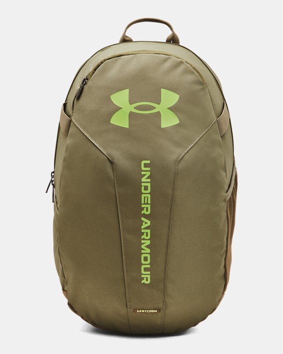 UA Hustle Lite Backpack, Green, pdpMainDesktop image number 0